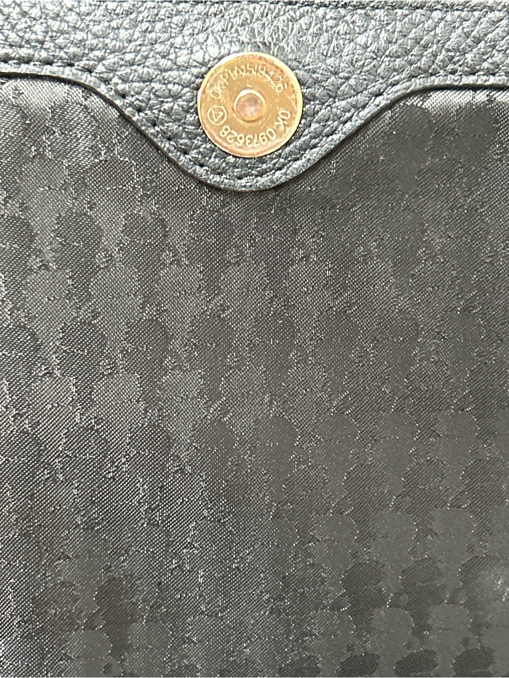 Karl Lagerfeld Chain Black Shimmery Tweed Look Shoulder Bag Approx. 13 x 8 x 3 - Picture 11 of 11